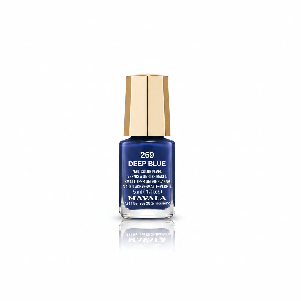 Nail Color Mini Deep Blue 269