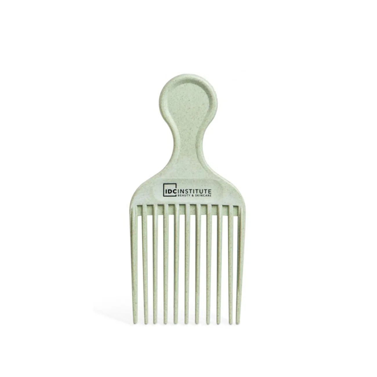 Natural Fiber Afro Comb green