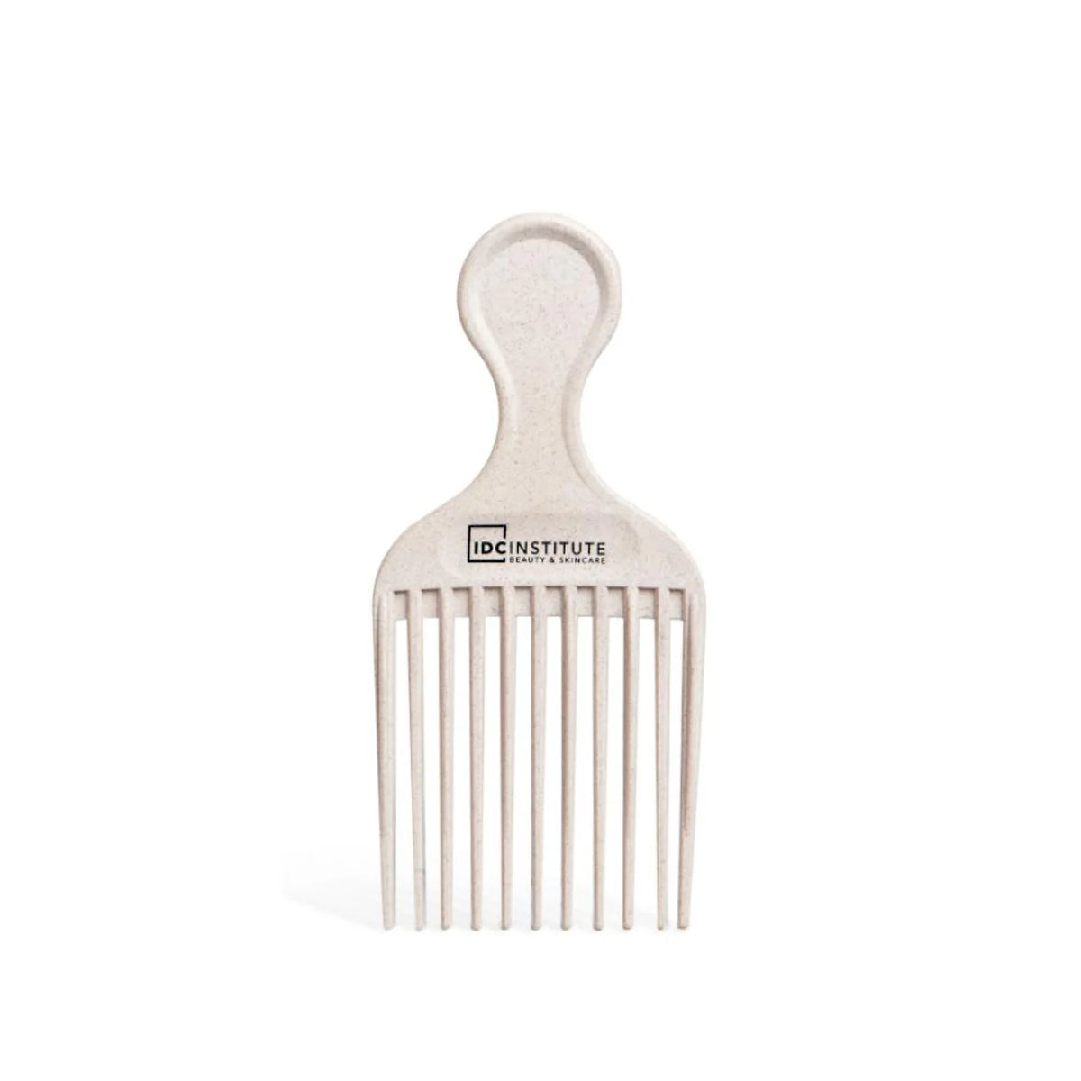 Natural Fiber Afro Comb white 