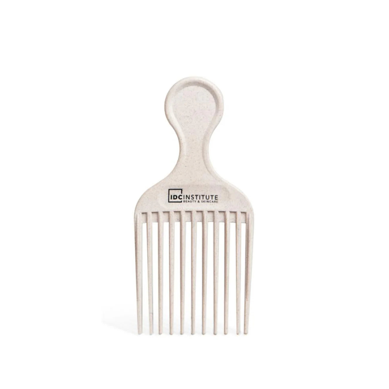 Natural Fiber Afro Comb white 