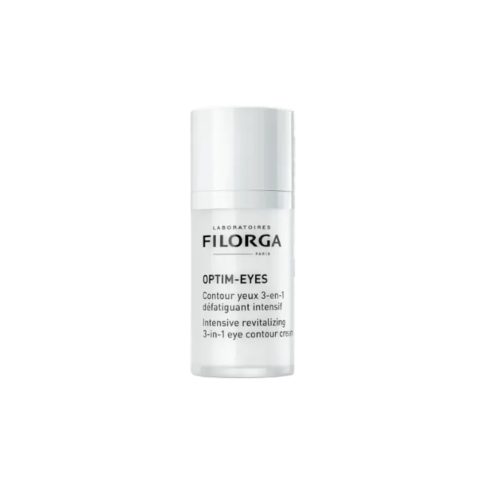 Filorga Optim-Eyes skincare product on a white background