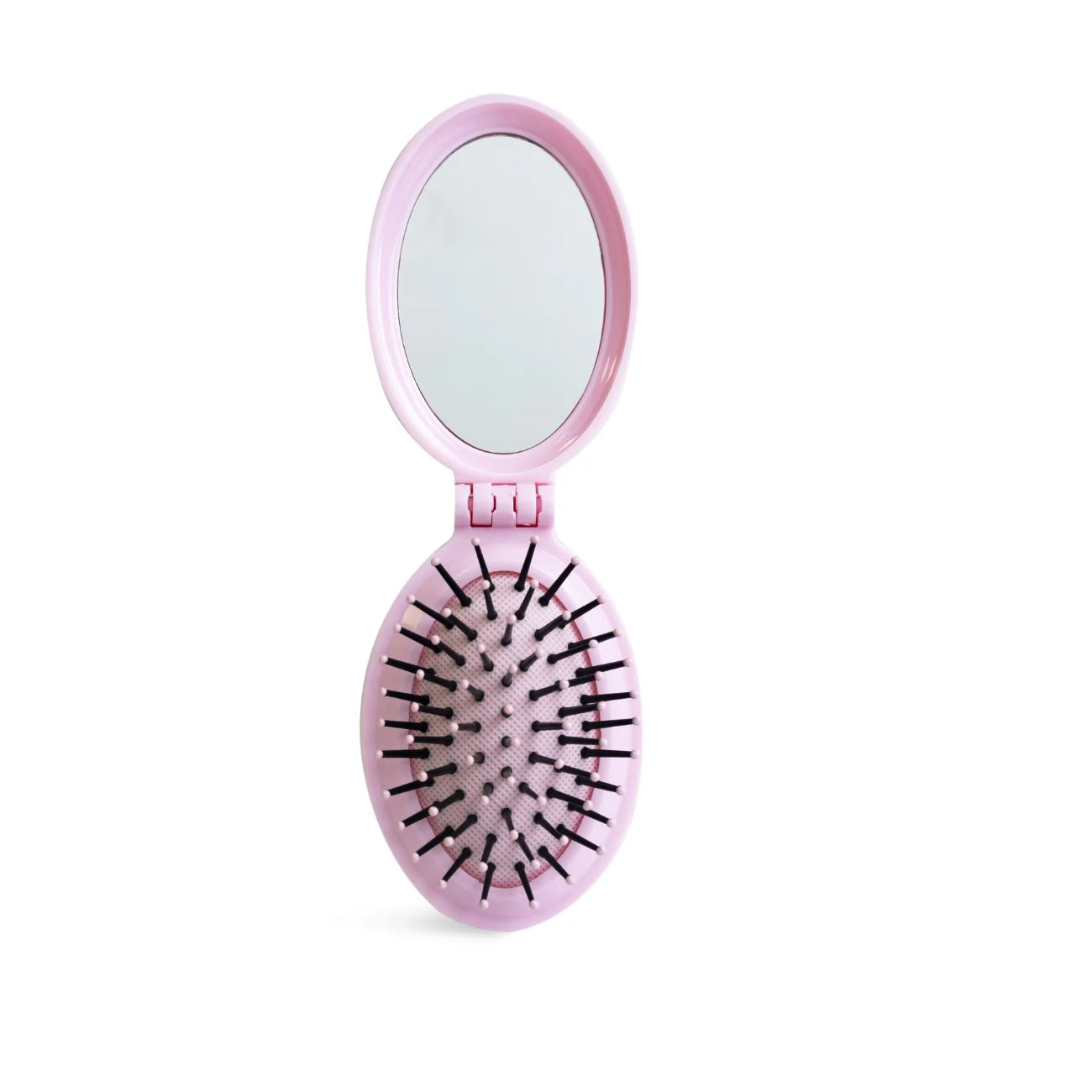 Pocket Mirror With Comb Blister pink
