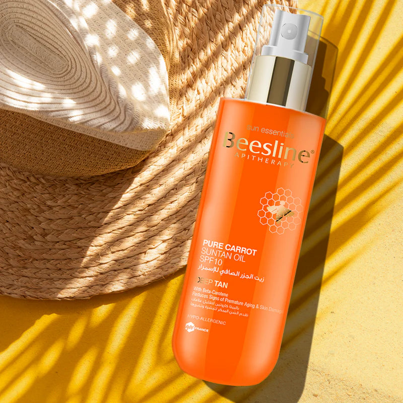 Pure Carrot Suntan Oil SPF10 - Deep Tan
