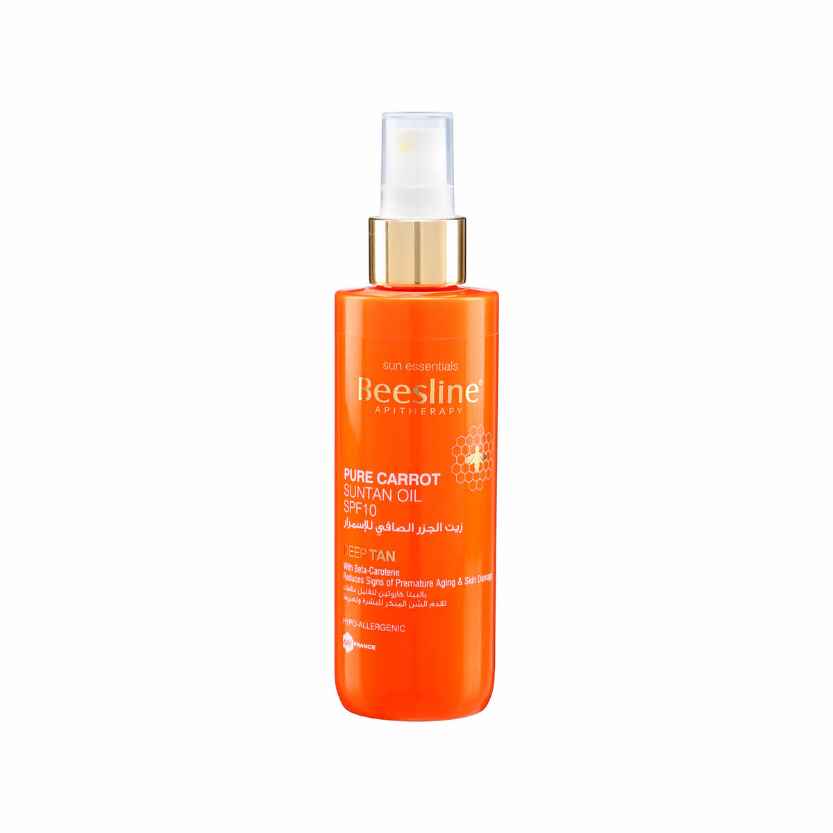 Pure Carrot Suntan Oil SPF10 - Deep Tan