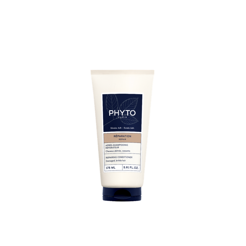 Tube of Phyto hair care product on a white background