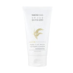 Rice Pure Clay Mask to Foam Cleanser