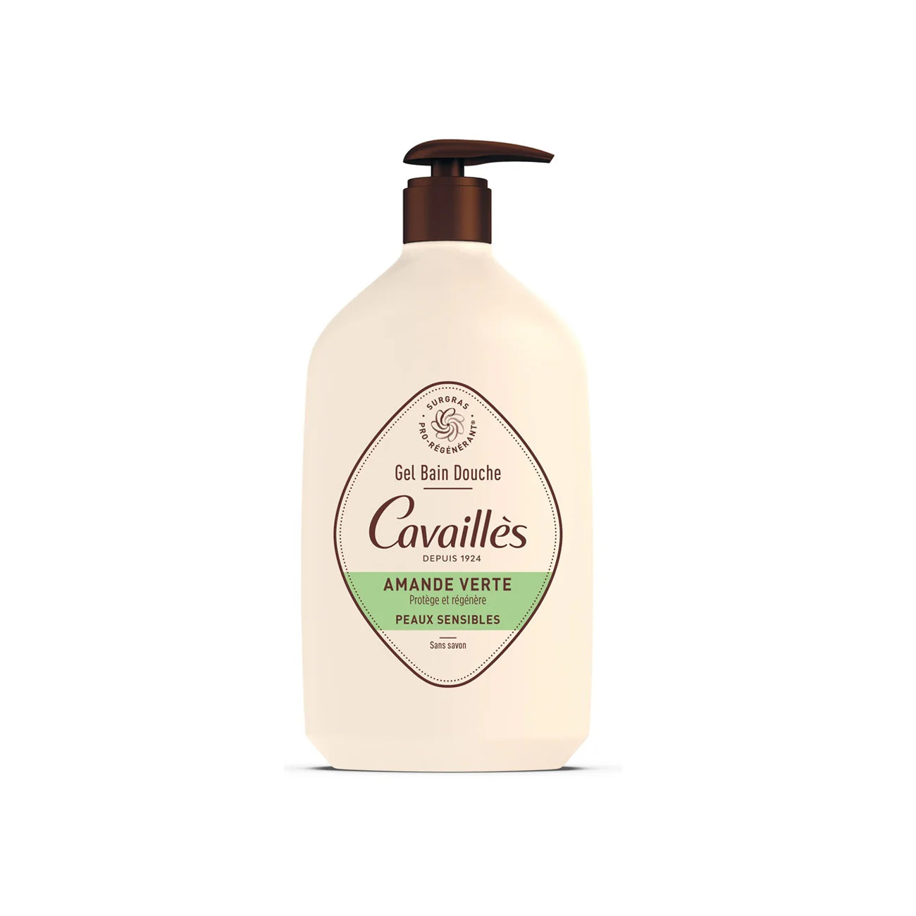 Rogé Cavaillès Green Almond Bath & Shower Gel – Sensitive Skin