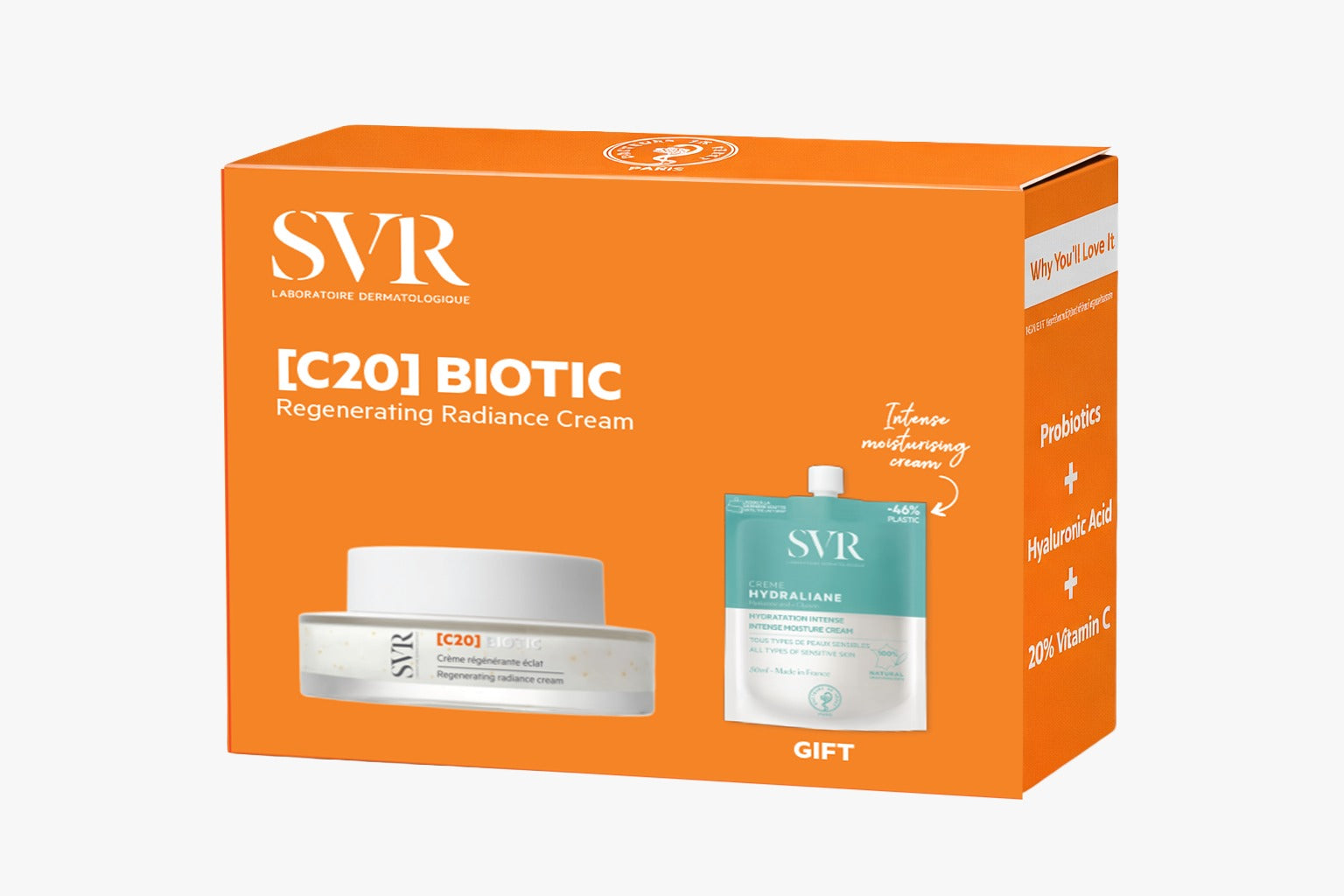 – SVR [C20] BIOTIC 50ML + HYDRALIANE LEGERE 50ML (Gift)