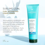 Silicone-free conditioner that detangles, hydrates, and defines natural curls.