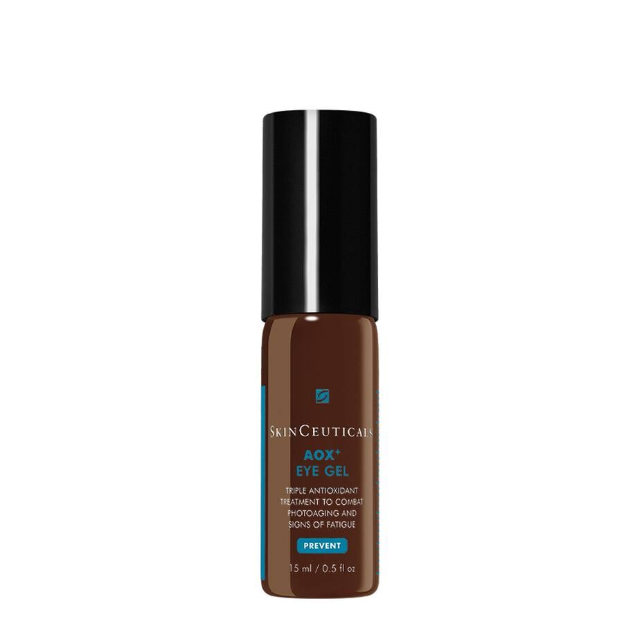 SkinCeuticals eye gel bottle on a white background