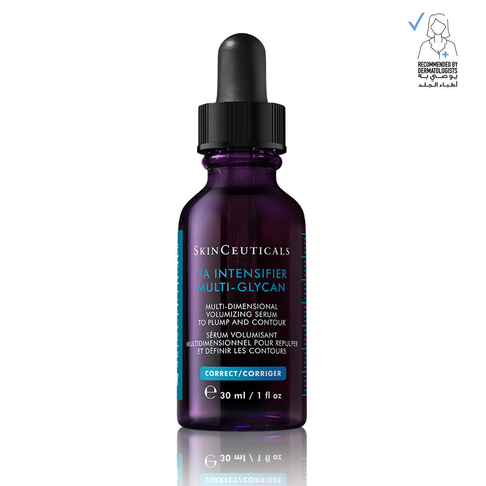 SkinCeuticals serum bottle with dropper on a white background