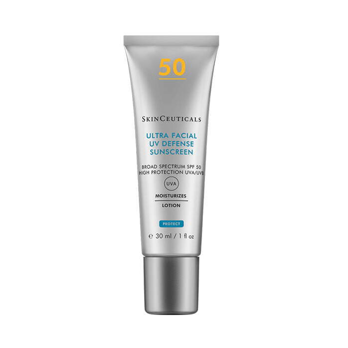 SkinCeuticals Ultra Facial UV Defense Sunscreen SPF 50 on a white background