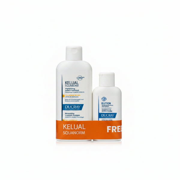 Squanorm anti-dandruff treatment shampoo & Elution Shampoo Set