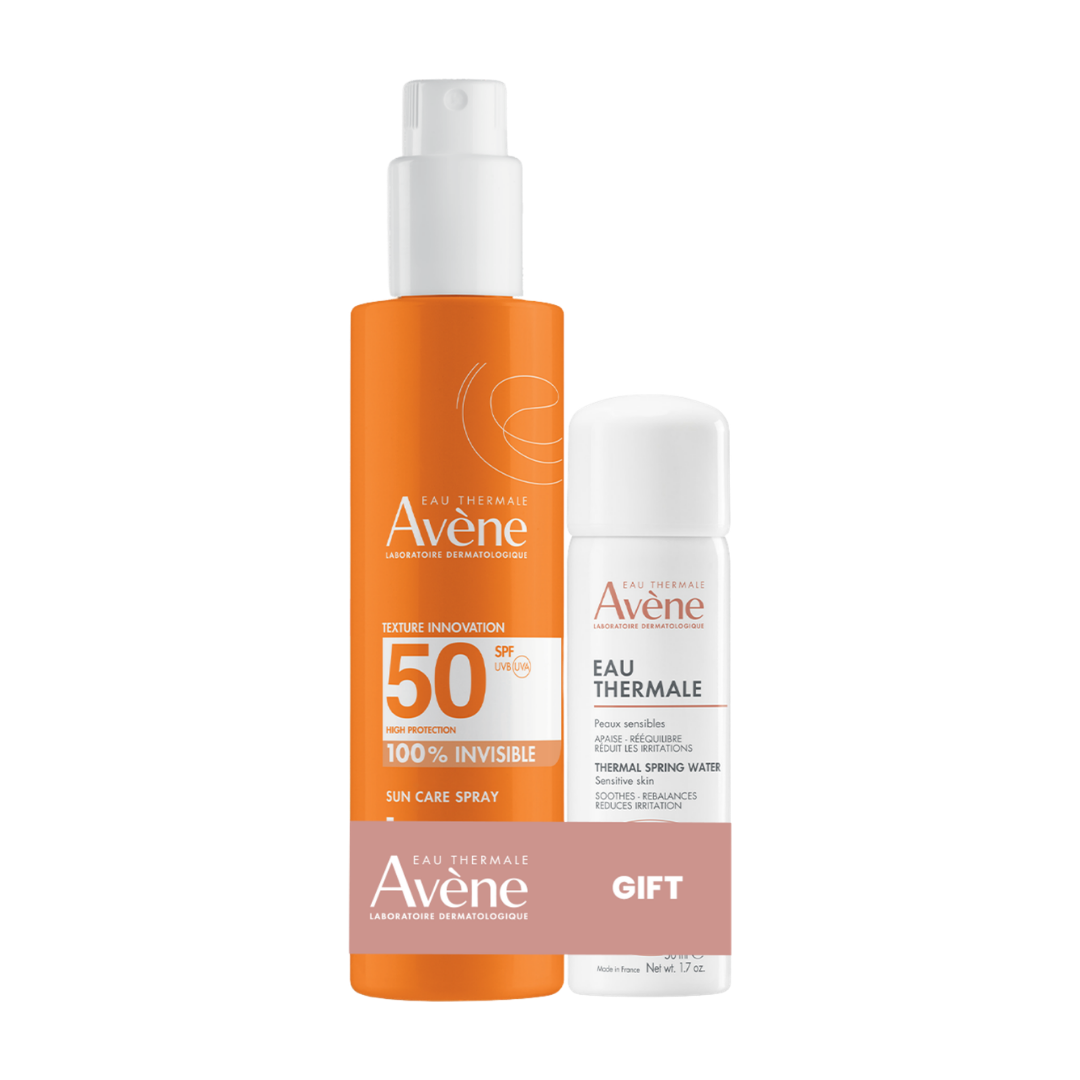 Sunscreen spray SPF50+ 200ml & Thermal Spring Water
