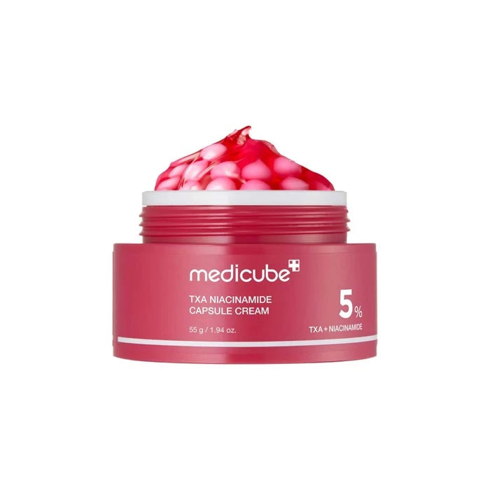 Medicube TXA Niacinamide Capsule Cream 55g for dark spots and uneven skin tone