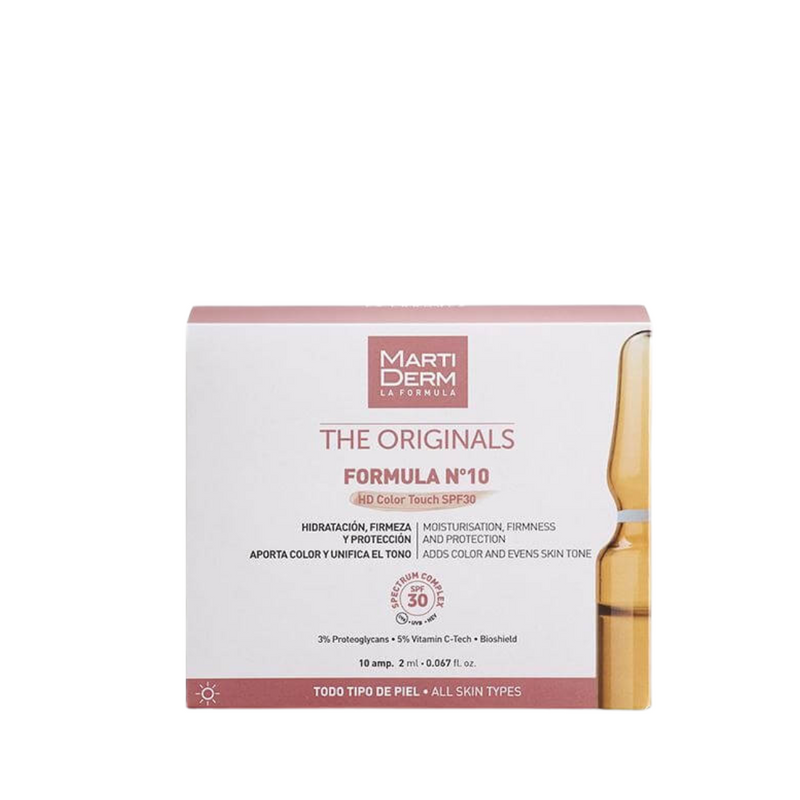 Martiderm skincare product packaging 