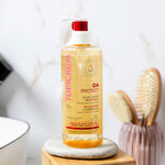 Topicrem cleansing oil for face, body, and scalp with skin barrier support.