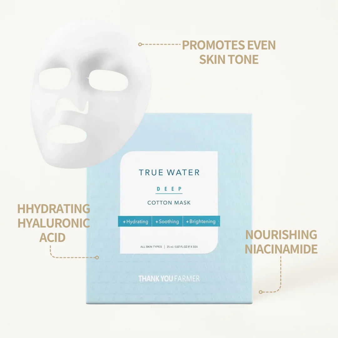 True Water Deep Cotton Mask