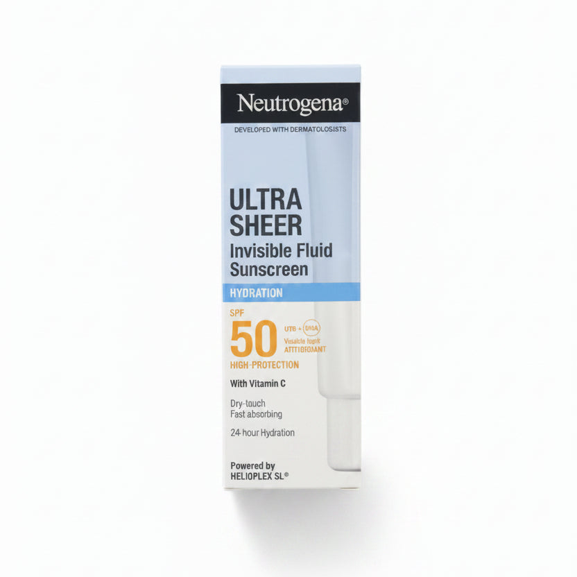  Ultra Sheer Invisible Fluid Sunscreen  SPF 50 