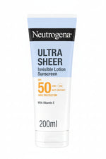  Ultra Sheer Vitamin E SPF 50 Sunscreen Lotion 