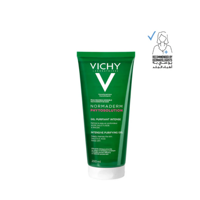 Normaderm Phytosolution Face Cleanser Gel for Oily/Acne Skin with Salicylic Acid 400ml