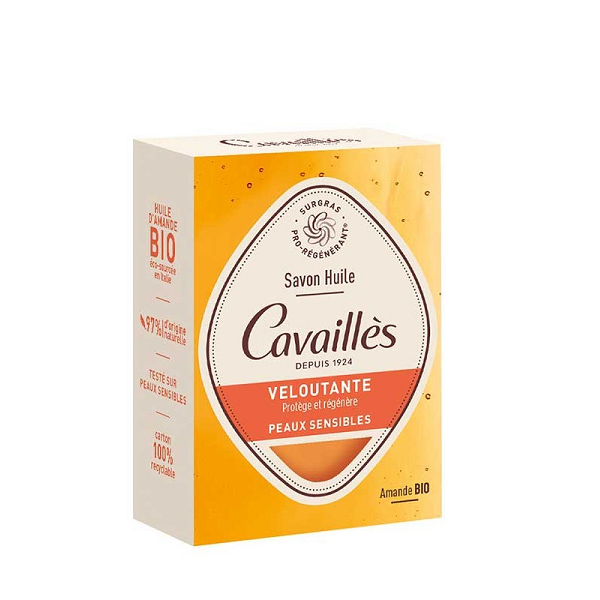Cavaillès soap packaging on a white background