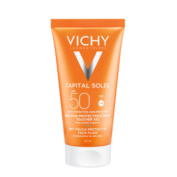 Capital Soleil Dry Touch Anti Shine Sunscreen for Combination to Oily Skin SPF50 50ml