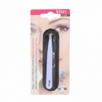 Eyebrow tweezer in packaging with 'Vitry' branding on a white background