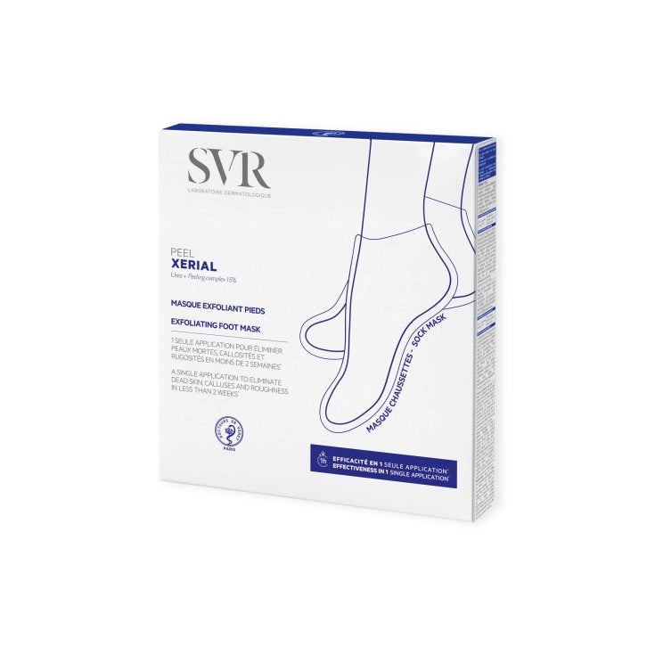 Xérial Peel Exfoliating Foot Mask – 15% Urea Peeling Complex