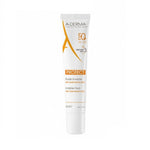 A-Derma Protect Invisible Fluid SPF 50+ lightweight sunscreen for sensitive skin with broad-spectrum UVA and UVB protection and invisible finish.