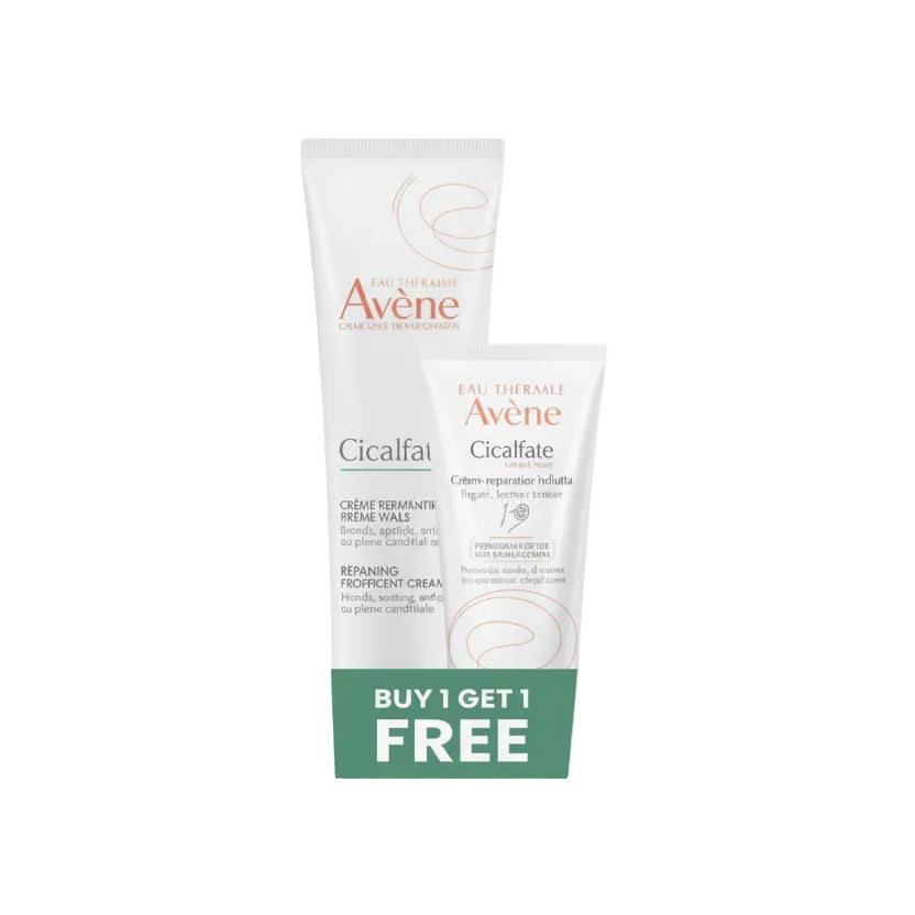Avène Cicalfate+ Repairing Protective Cream with free Cicalfate Hand Cream.