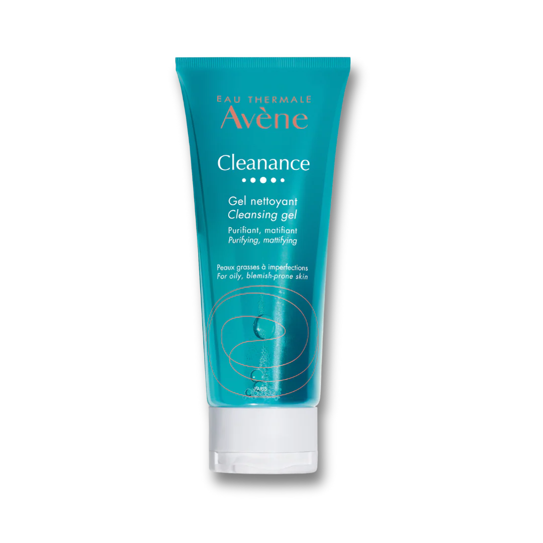 Avène Cleanance Cleansing Gel for oily, combination, and acne-prone skin.