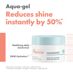 Avène Cleanance Mattifying Aqua-Gel daily moisturizer for enlarged pores and oily skin.