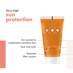 Avène SPF 50+ fragrance-free sunscreen for dry sensitive skin.