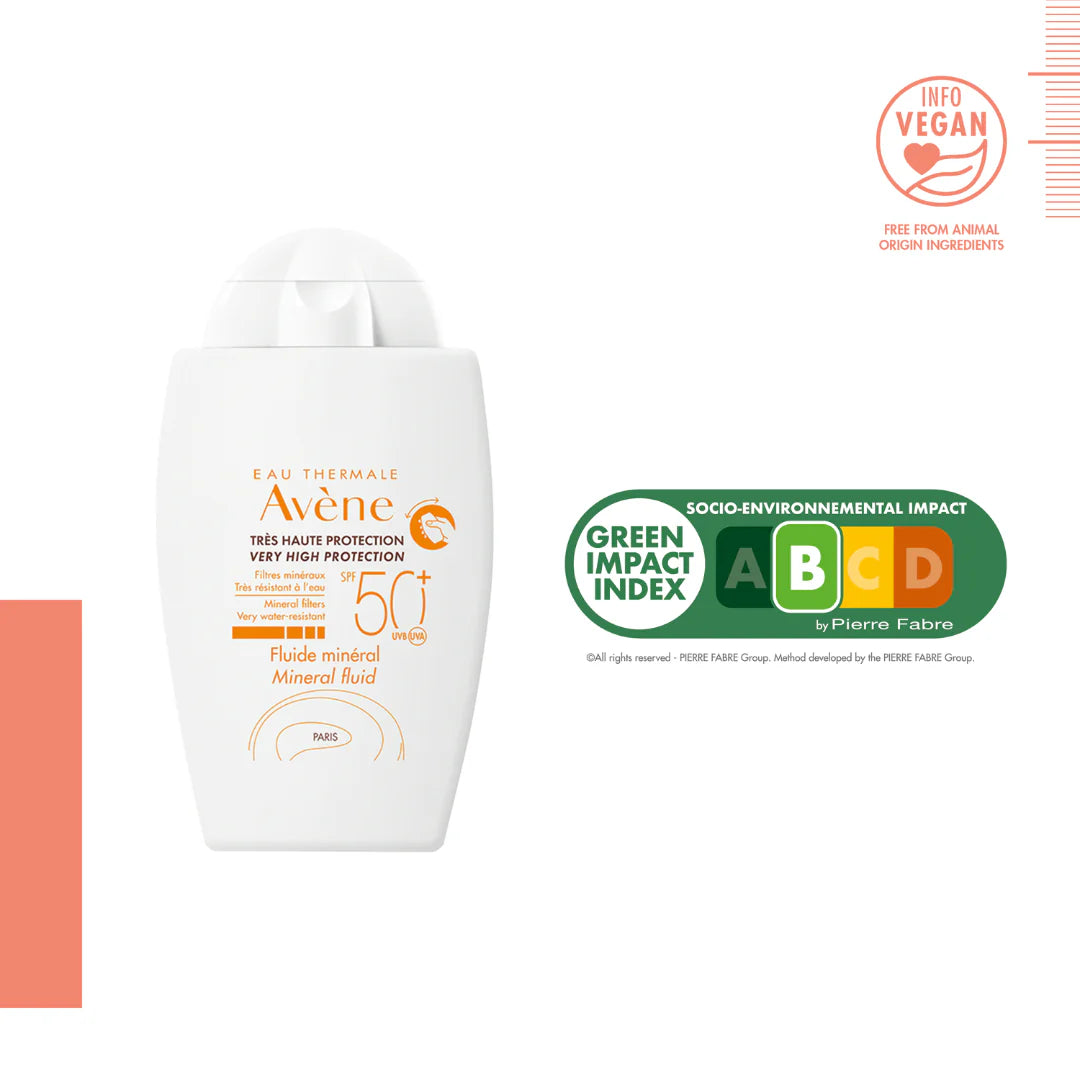 Ultra-light mineral sunscreen with matte finish by Avène