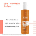Avène SPF 50+ sunscreen spray
