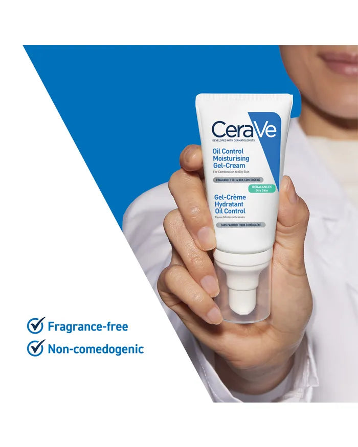 CeraVe Oil Control MMoisturising Gel-Cream for Oily Skin 52ml fragrance free