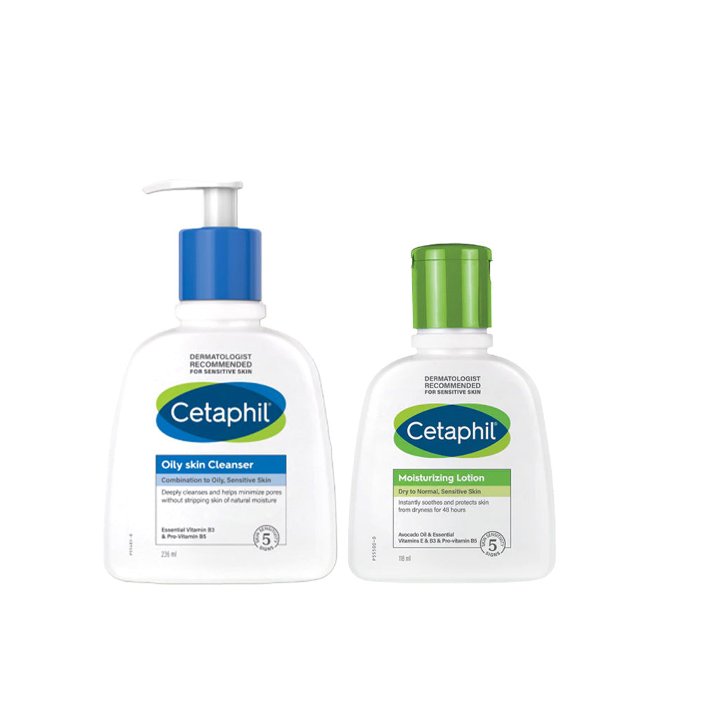 Oily Skin Cleanse & Moisturize Bundle