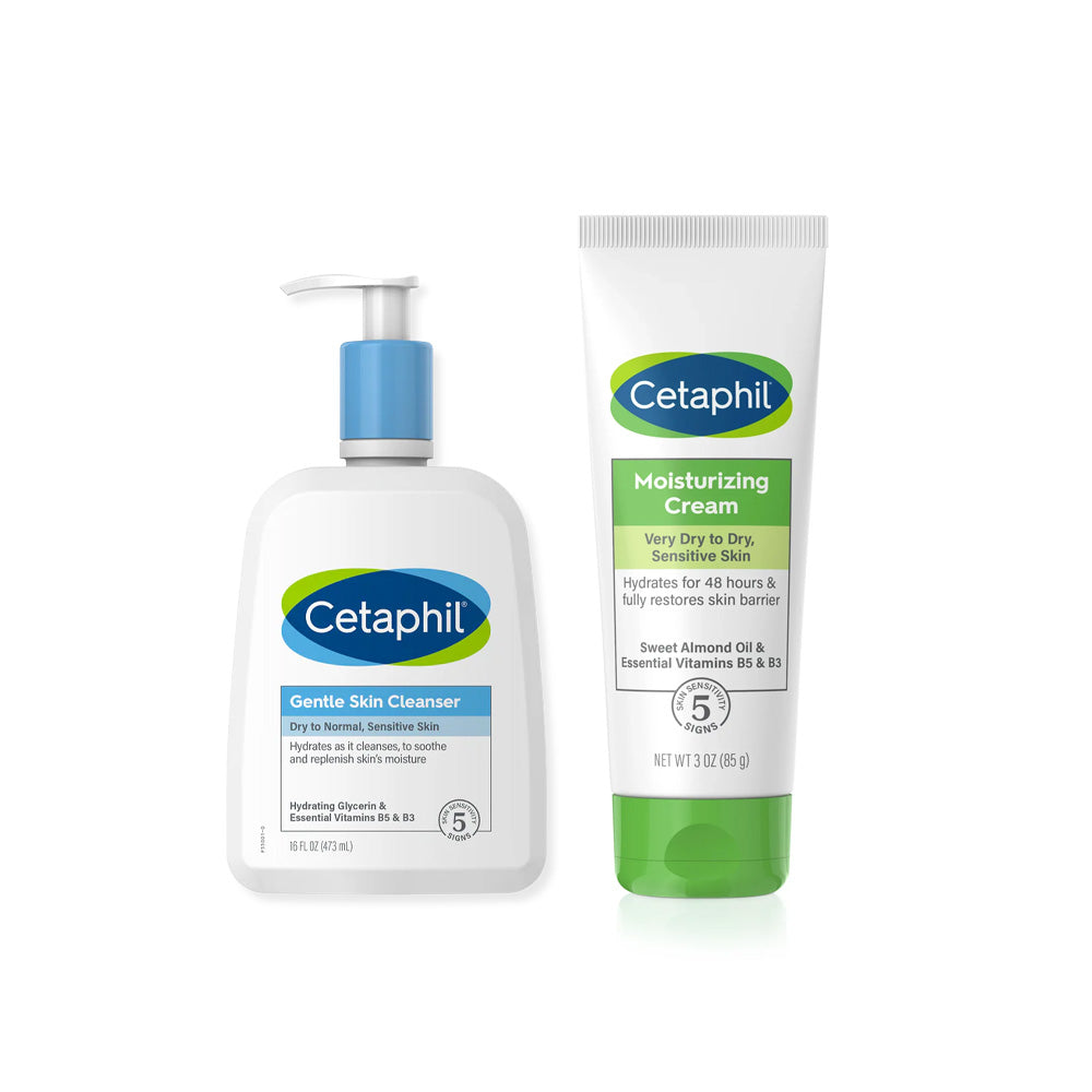 Dry Skin Cleanse & Moisturize Bundle