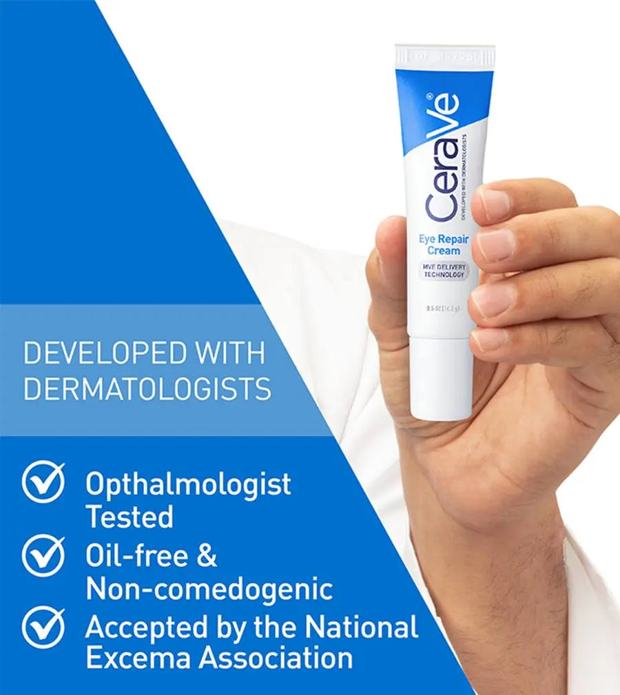 CeraVe Eye Repair Cream for Dark Circles and Puffiness