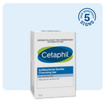 Cetaphil Antibacterial Gentle Cleansing Bar for face and body
