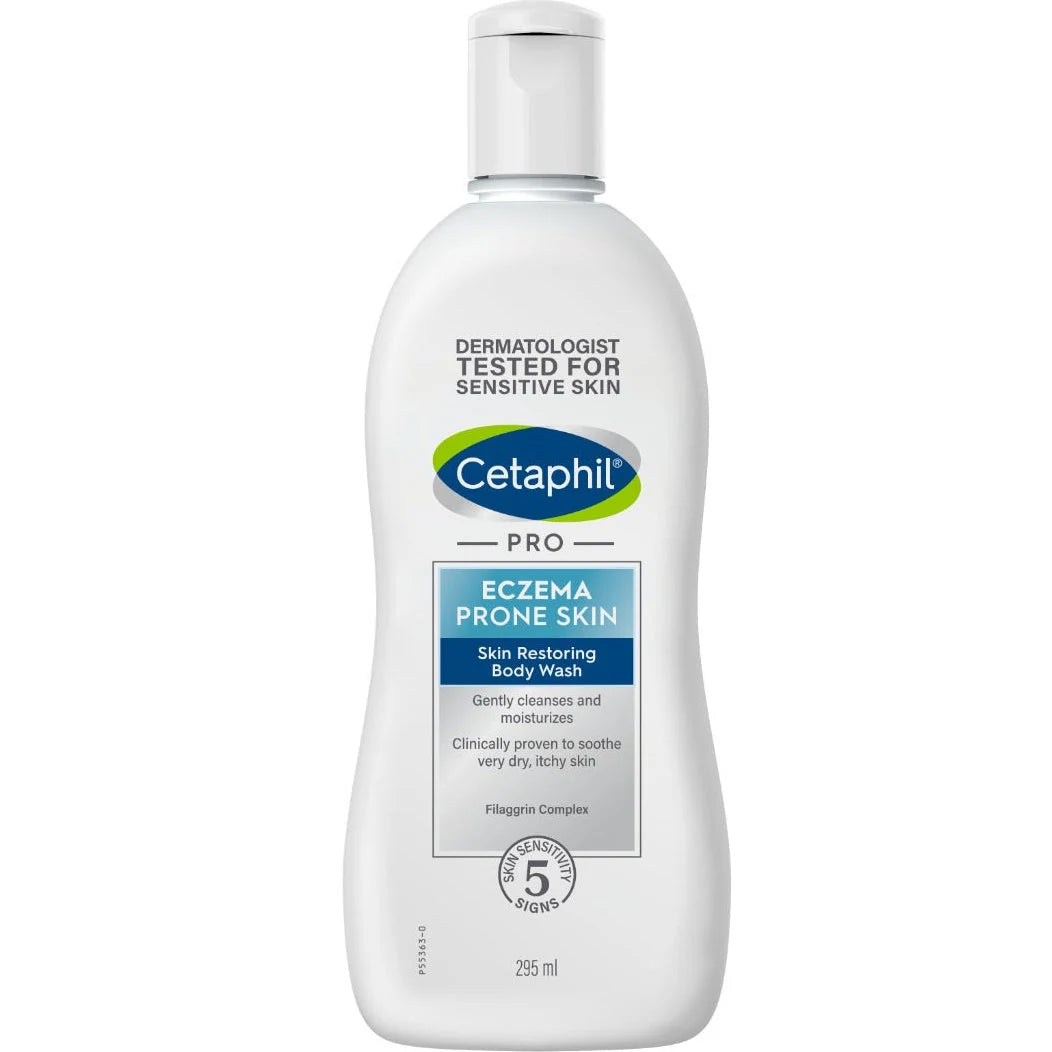 Cetaphil Restoraderm Eczema-Prone Skin Restoring Body Wash for dry and sensitive skin