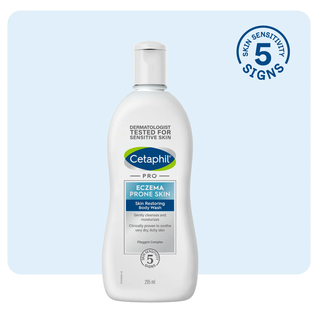 Cetaphil Restoraderm Eczema-Prone Skin Restoring Body Wash available at The DistriQt Lebanon