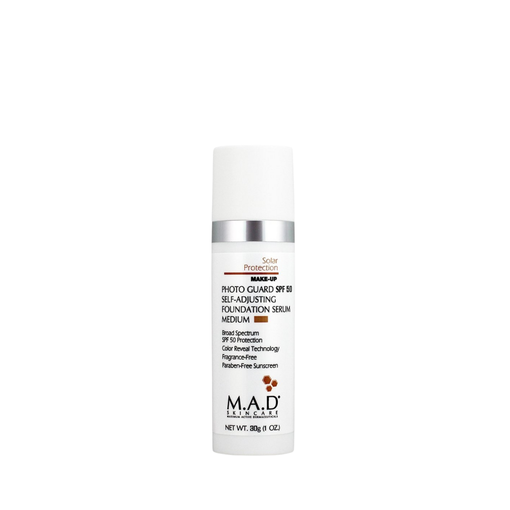M.A.D PHOTO GUARD SPF50 FOUNDATION SERUM : MEDIUM