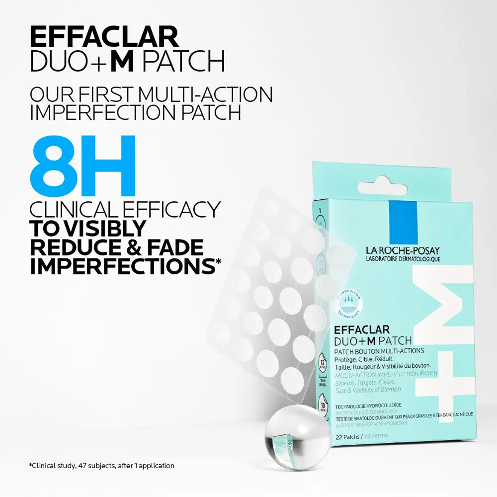 Effaclar Duo+M hydrocolloid pimple patches for active blemishes in Lebanon