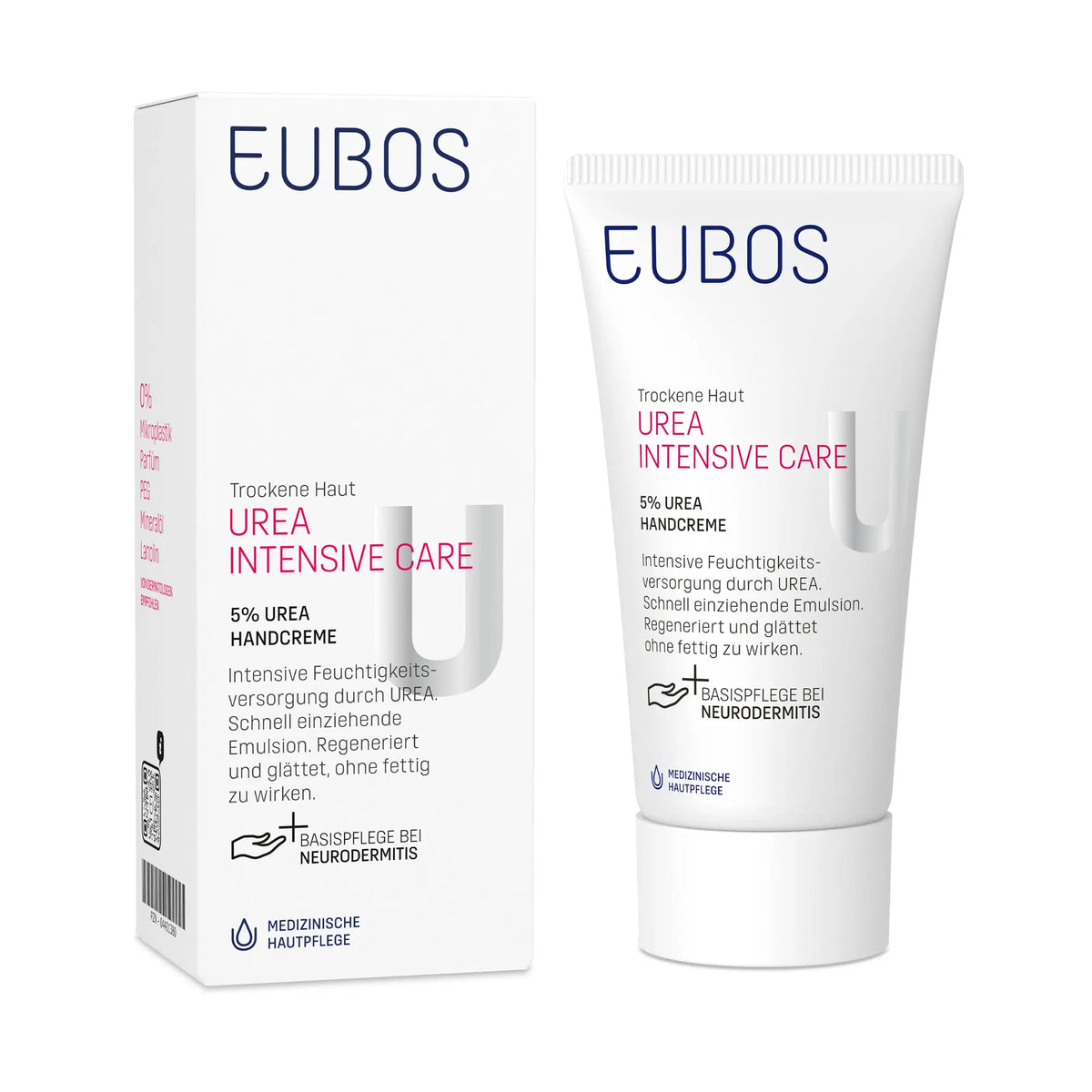 EUBOS Urea Intensive Care 5% Urea Hand Cream 75ml for dry hands