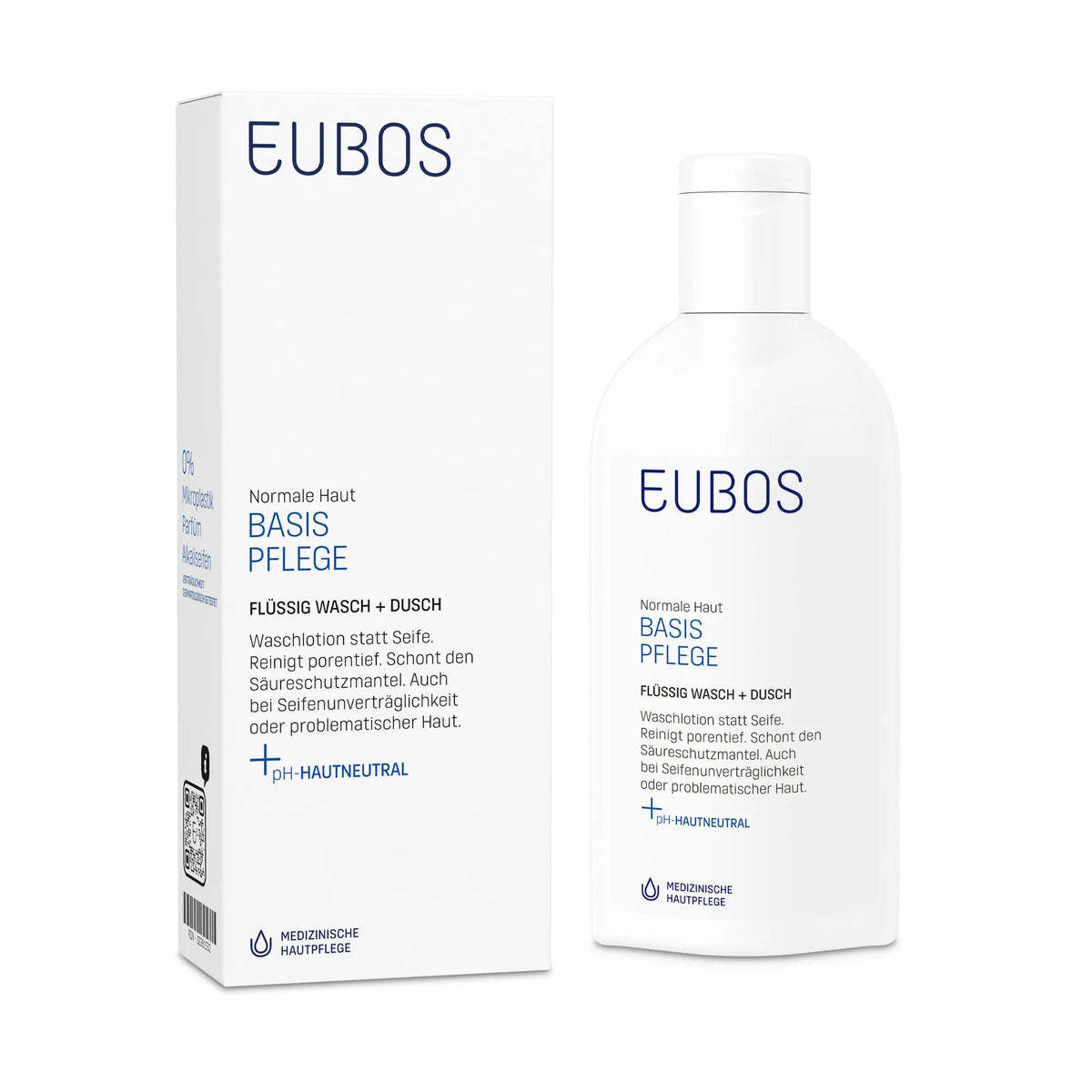 EUBOS Basic Care Liquid Washing Emulsion Blue 200ml soap-free cleanser