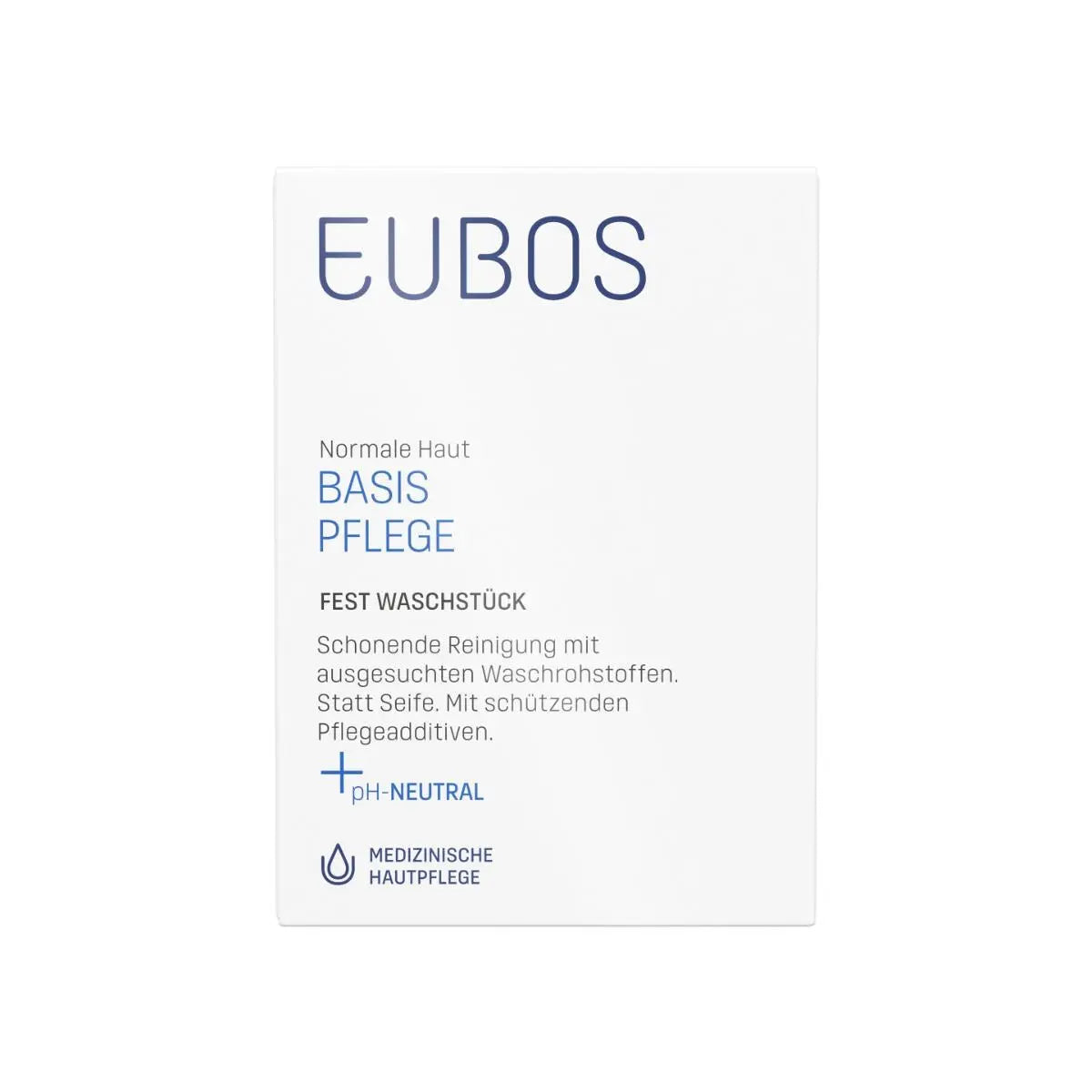 EUBOS soap-free pH-neutral cleansing bar for normal skin