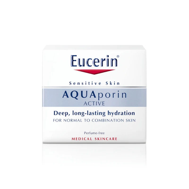Daily hydrating face cream for normal and combination skin by Eucerin