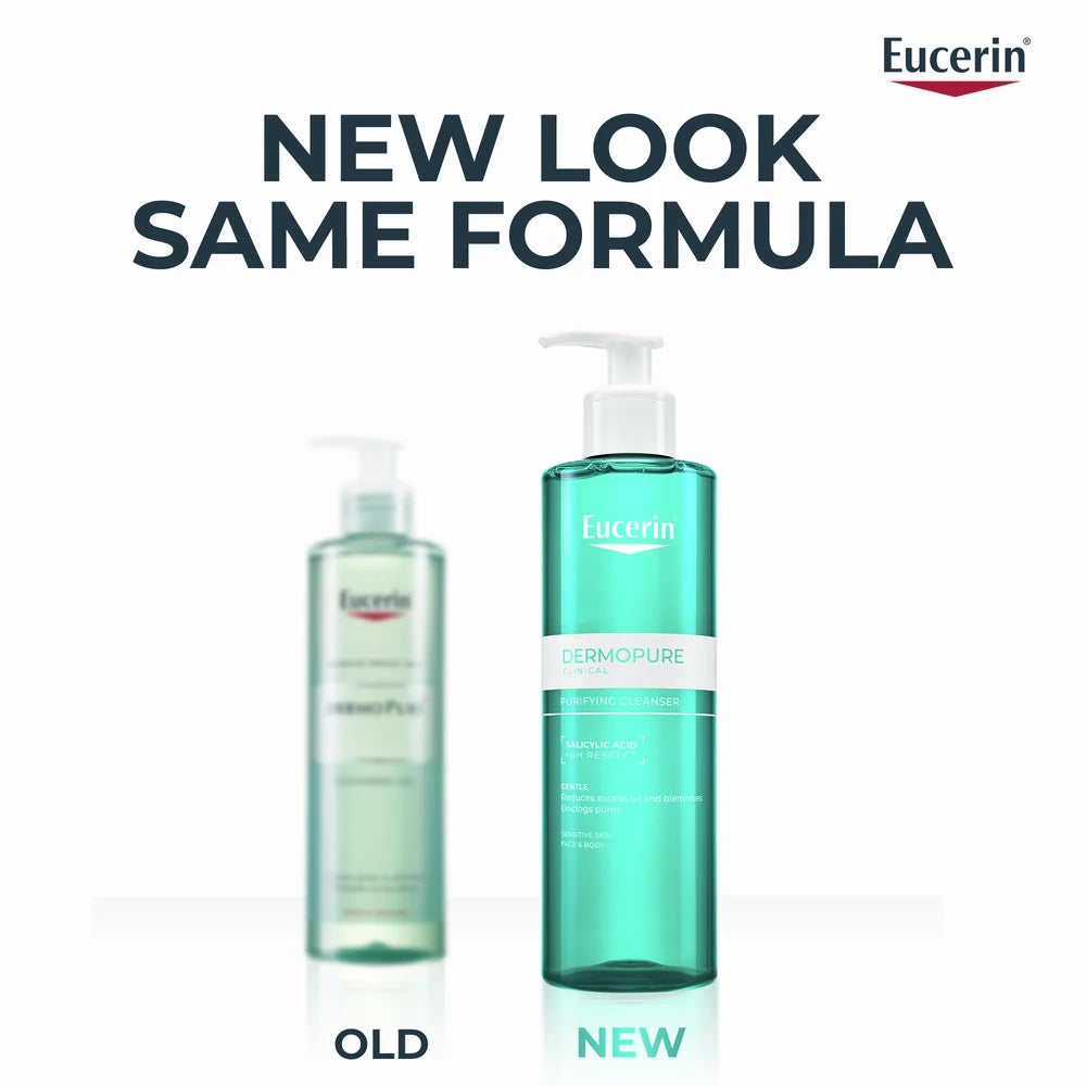 Eucerin DermoPurifyer Oil Control Face Cleansing Gel available on The DistriQt Lebanon.